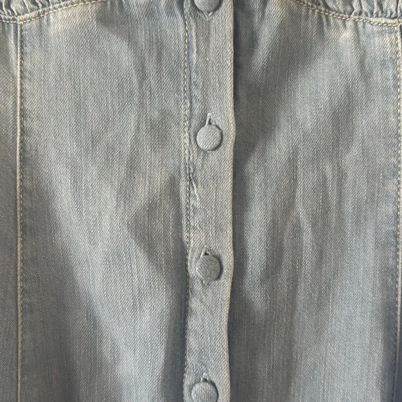 Reformation Sebastien Denim Midi Dress, Size 2, $248